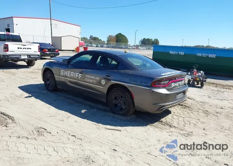 2023 Dodge Charger Police Rwd z USA, uszkodzony, nr VIN 2C3CDXAT2PH513408